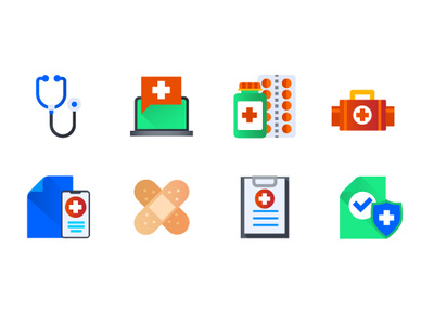 Medical Icons care doctor hospital icon icon design icondesign illustration medical