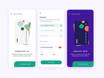 Banco fintech app design figma fintech ui ux