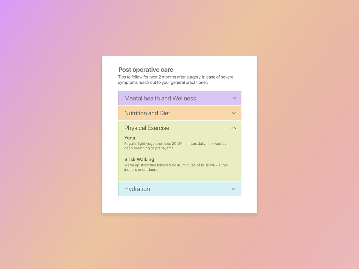 Browse thousands of Accordion Details images for design inspiration