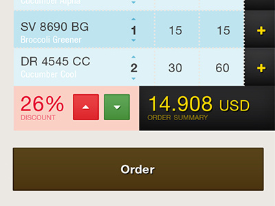 Product order and discount calculator detail app calculator discount iphone