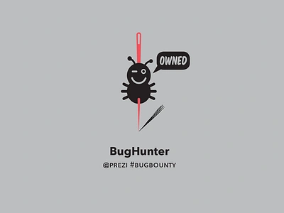 Prezi Bug Bounty bounty bug bughunter hunter logo prezi