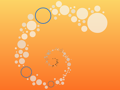 Infinity orange prezi structure template