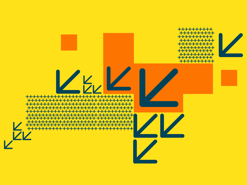 Tribute To Wim Crouwel 01 prezi template background orange yellow structure