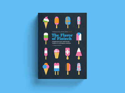 The Flavor of Fintech – book Cover book budapest cover design ergomania europe fintech goeast!