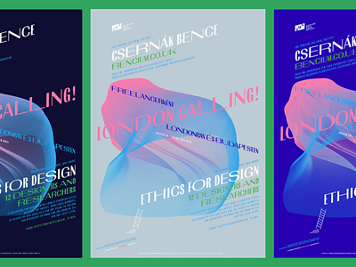 DMN: Csernák Bence and Ethics for design poster