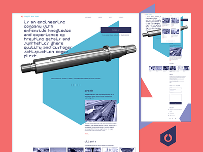 Combi Europe website and brand design – WIP brand design cad cam cnc crouwel design fontstruct goeast! identitydesign logo mechanical engeneering netherlands new alphabet typogaphy ui website design