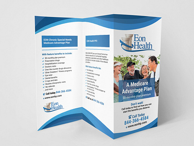 Eon trifold advertising brochure brochure design graphic design graphic design graphicdesign trifold trifold brochure