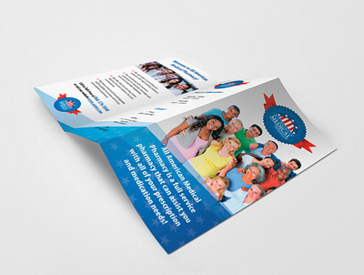 AAMP trifold design graphic design graphicdesign trifold trifold brochure