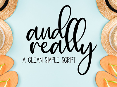 And Really - a simple, tall script ONLY $1 FOR NOW