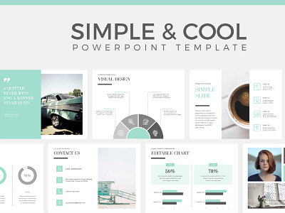 Simple & Cool PowerPoint Template cursive font design elegant font logo ppt presentation template wedding font