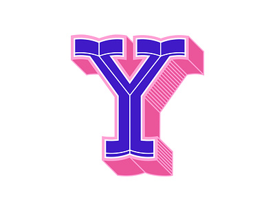 36days of type "Y" 36 days of type art design digital art graphic design illustration lettering typography vector