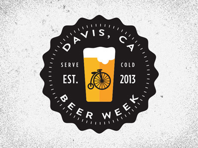 Davis Beer Week beer california davis design logo week