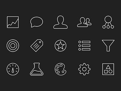 Artisan Line Icons