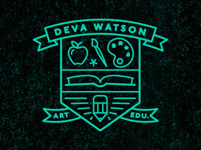 Art Ed art branding deva education logo teacher