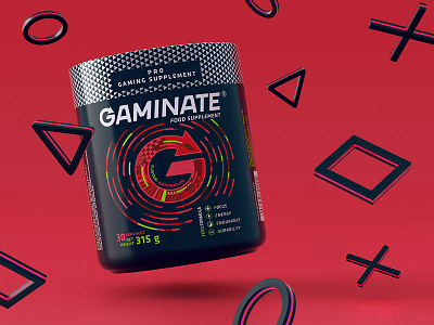 Gaminate watermelon 3d brand branding c4d can gaming keyvisual lettering modo octane packaging packagingdesign visualization watermelon