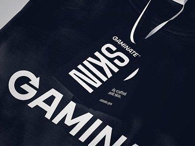 Gaminate T Shirt black design gaminate gaming label print shirt skin t-shirts