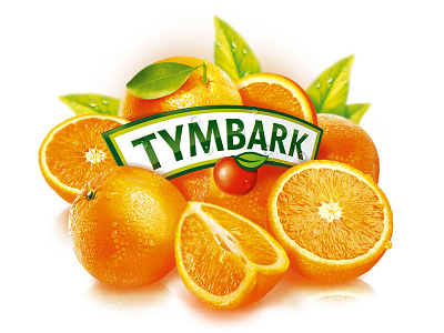 Tymbark Oranges advertising branding key visual orange oranges tymbark