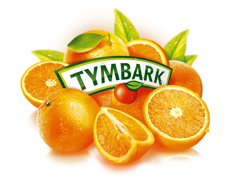 Tymbark Oranges oranges orange key-visual advertising branding tymbark