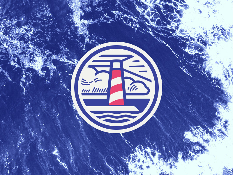 Topsail Insurance logo mark liberation rebranding sail sea corporate identity insurance marine lighthouse