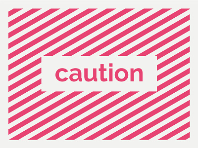 Topsail caution pattern caution pattern