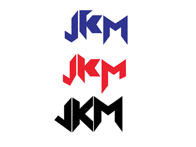 1st draft - Metal band management company logo