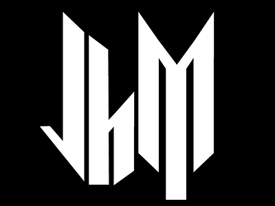 Heavy Metal Mangement Logo black heavy metal logo logotype metal music typography