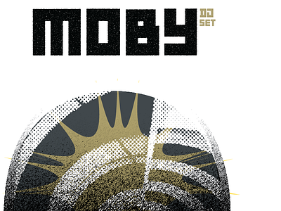 Moby Poster concert gigposter moby music