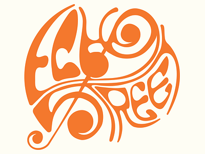 Echo Street Band logo band custom type funk logo music logo reggae type typography