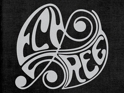 Echo Street Band Logotype band logo custom type logo music reggae typography