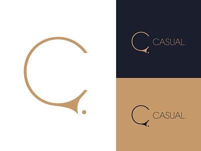 Casual Logo c logo consulting logo logodesign marketing simplicity