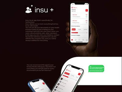 Insu+ app - Redesign animation app branding design graphic design illustration logo minimal typography ui ux vector