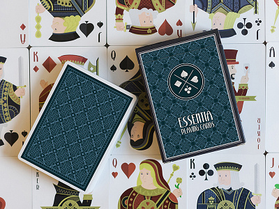Essentia Playing Cards top view