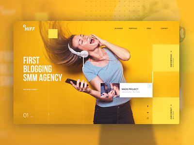 Landing Page - Blogging Agency