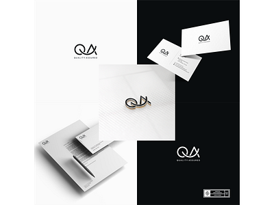 Quality Assured analysis brand design brand identity chart data growth logodesign