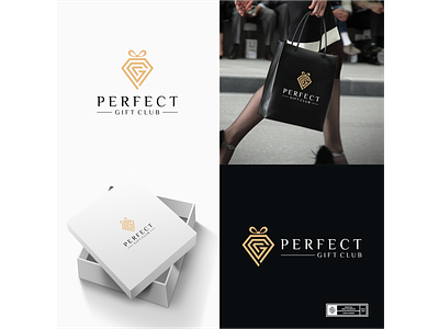 Perfect Gift Club 3 brand design branding branding design logo design logodesign logos logotype mark monogram monogram logo retail retail design