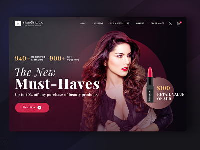 Cosmetics Web Banner