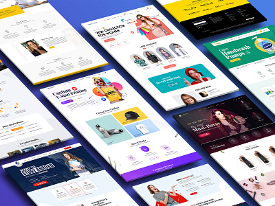 Homepage Designs ✌ clean templates create mockup creative designs homepage homepage designs mockups modern templates web mockups web templates website design