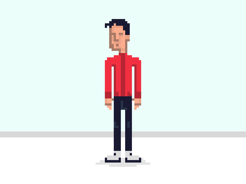 Mood character design gif illustration photoshop pixel art pixel portrait