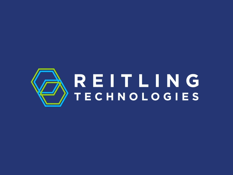 Reitling Technologies logo animation after effects animation geometric illustrator logo logo animation typography