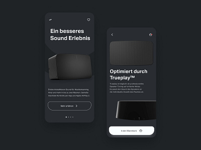 Sonos Bluetooth Speaker Main UI/UX App branding clean design flat minimal typography ui ux web website