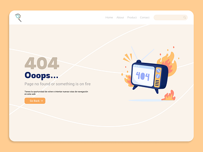 404 ERROR - Page no found 404 app bootstrap colors daily daily ui design design exploration gradient illustration inspiration logo page no found ui ui ux ux