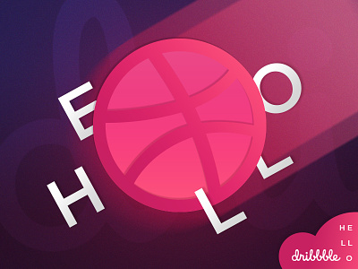 HELLO DRIBBBLE debut first first design my debut new designer ui ux