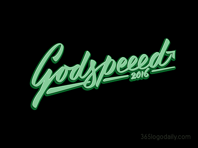 Godspeed2016 365logodaily logo design challenge logodesign