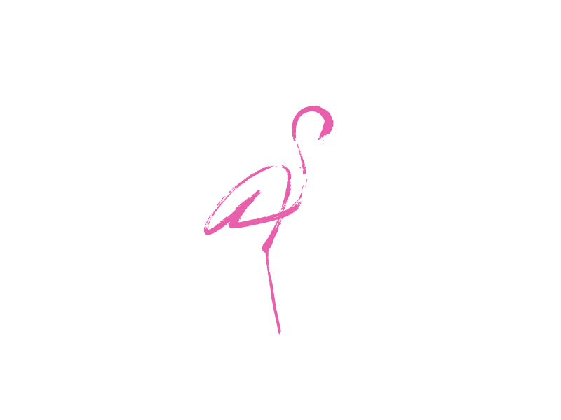Flamingo designdaily2016 365logodaily minimanimal minimalistic flamingo