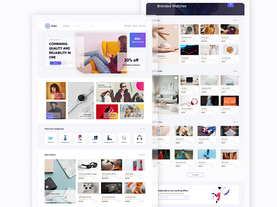 Ecommerce Landing Page