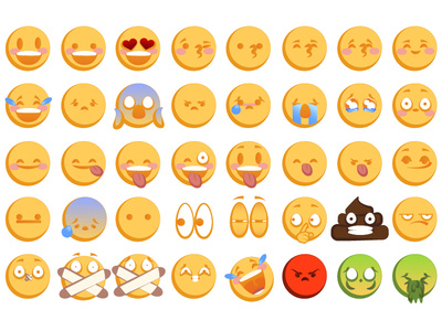 Emoji Set emoji emoji set emojis face icon smile