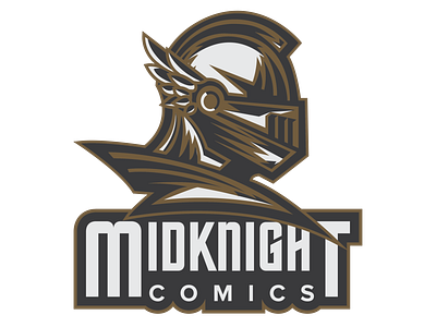 Midknight Comics Logo Rebrand