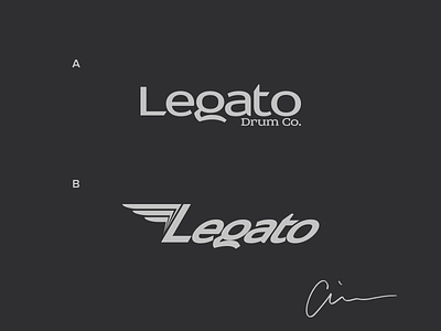 Legato Rebrand: Variants a australia b co company drum legato variants
