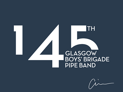 145th Glasgow Boys' Brigade Pipe Band