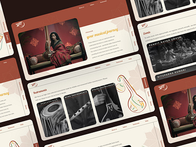 UI design for Classical Music Business